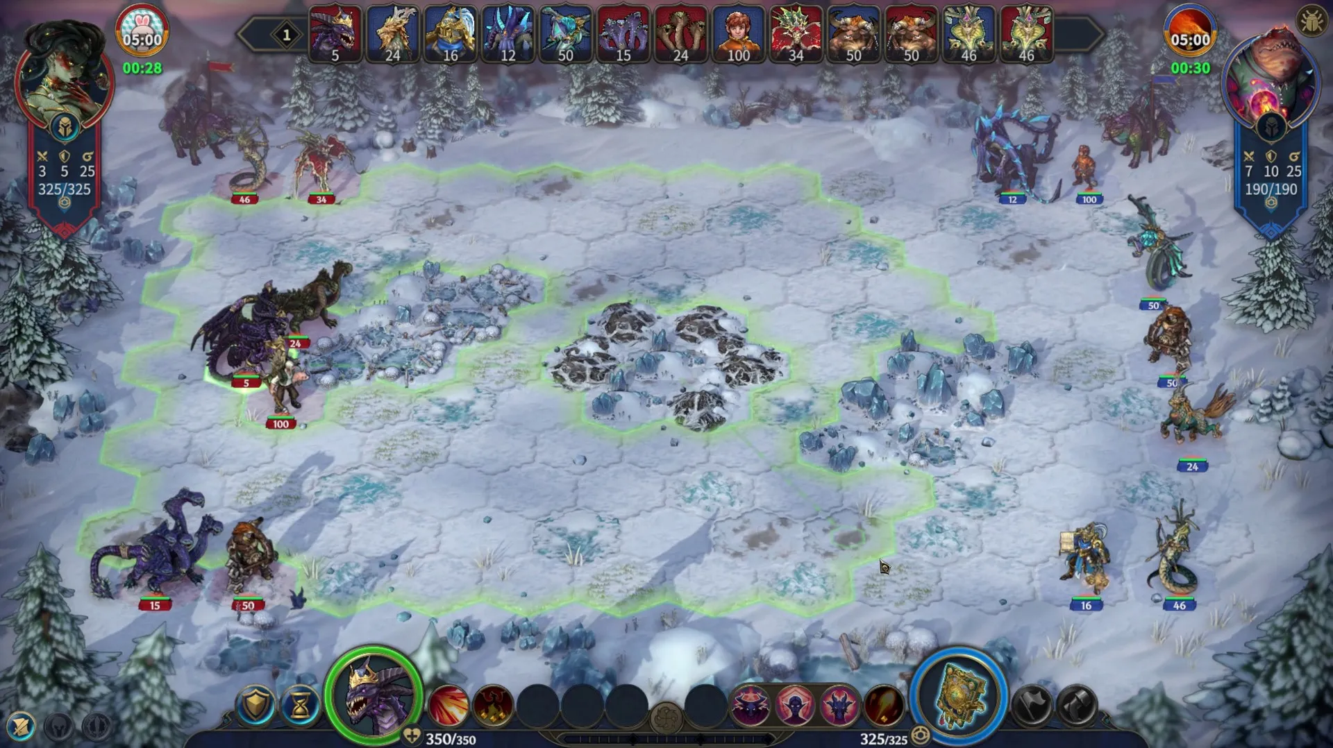 新增复测 more-026 的完整雪地截图，中央与右侧有冰岩障碍组。